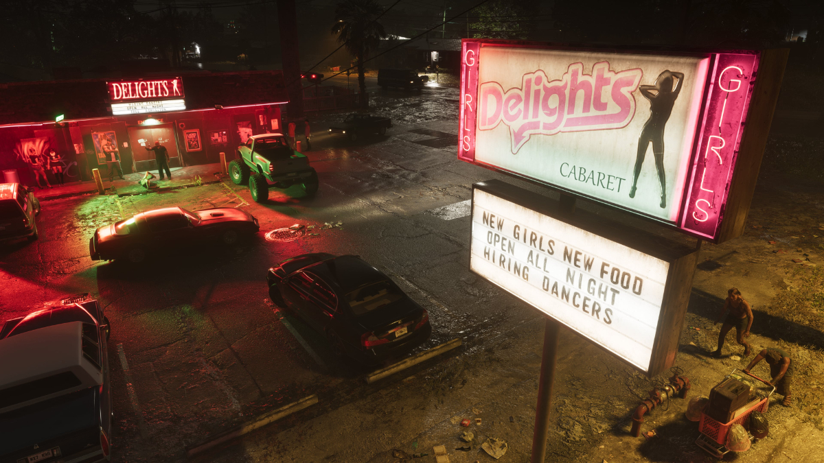 Strip club The Delights a Port Gellhorn in GTA 6