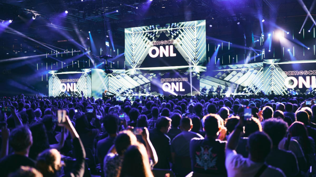 The crowd at Gamescom Opening Night Live 2026.