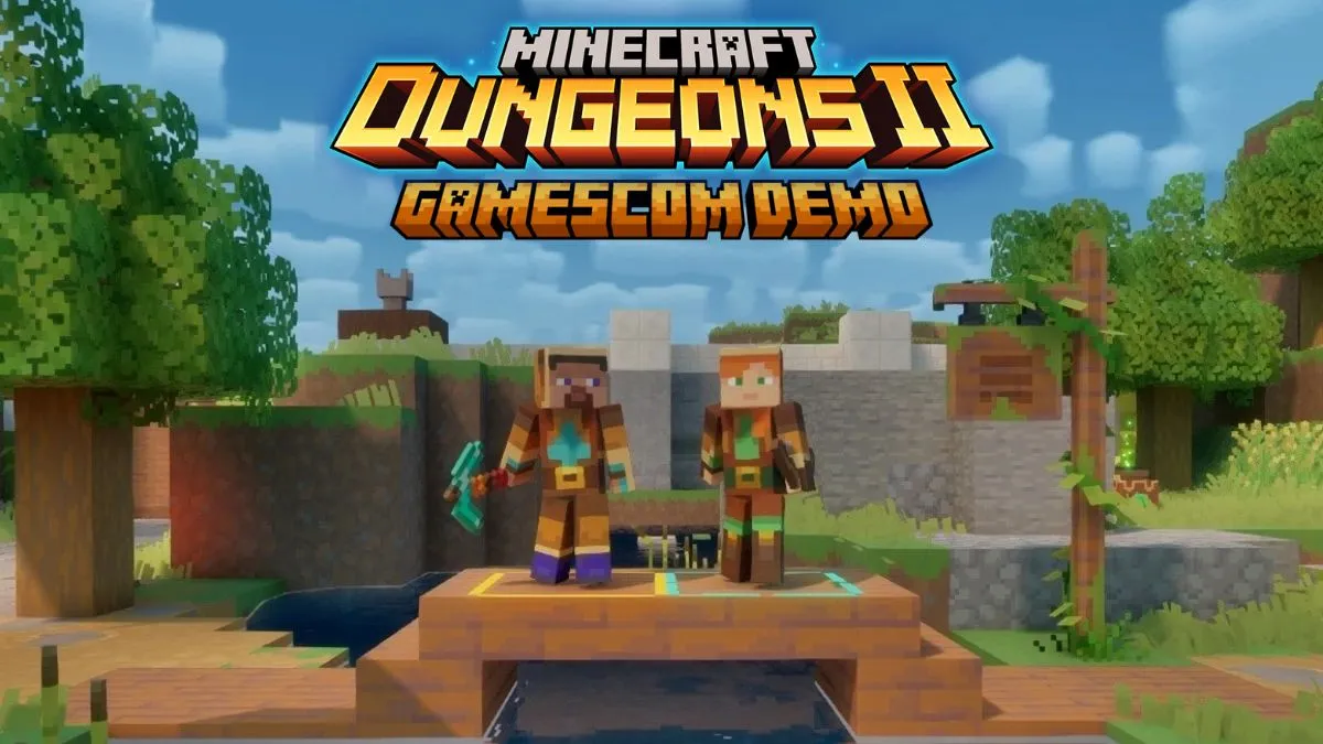 Minecraft Dungeons 2 Gamescom Demo Showcases Crafting Smiths, Bosses, and More