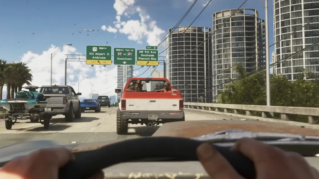 Indicazione dell'assenza della prima persona in GTA 6