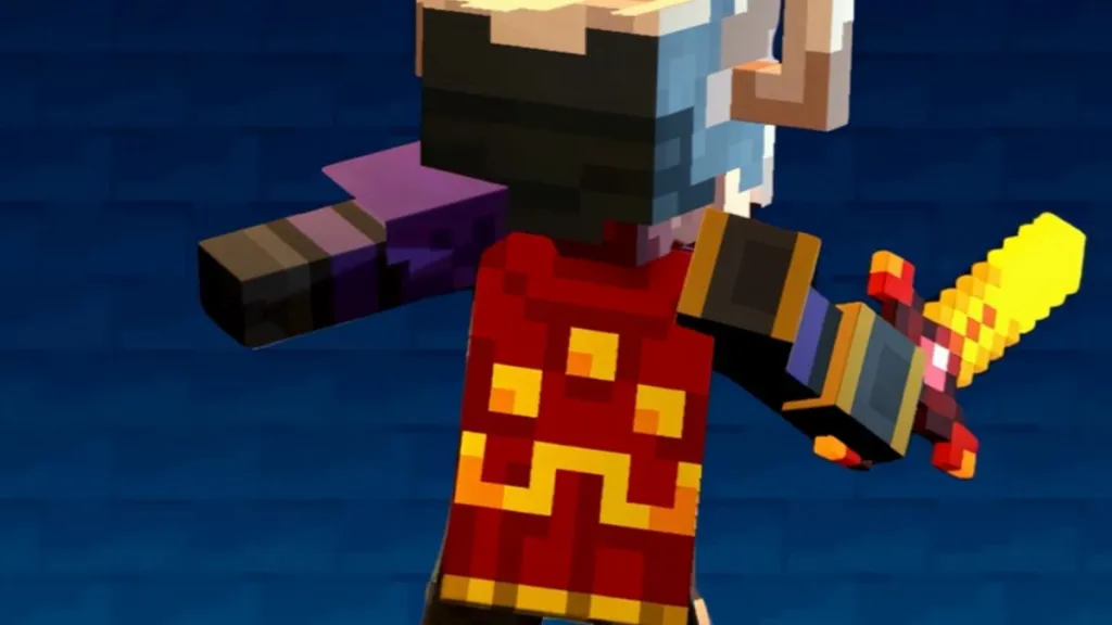 Vista dettagliata della Hero Cape in Minecraft