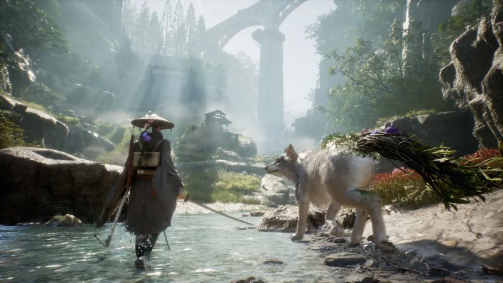 Emma e il suo compagno peloso Koo esplorano il mondo di Beast of Reincarnation su PC