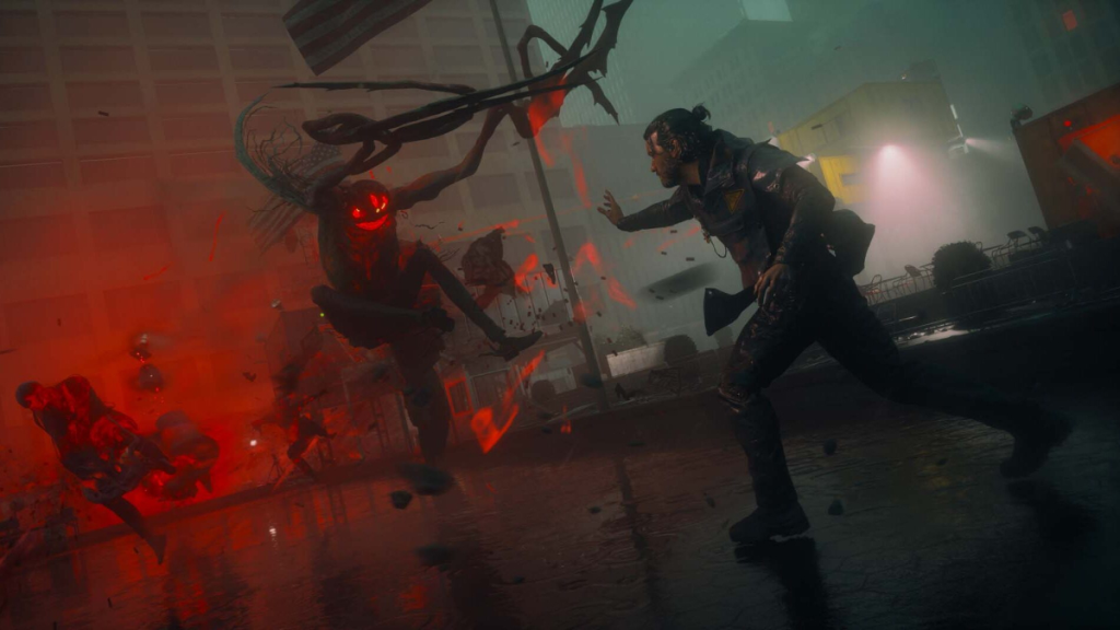 Screenshot di Control Resonant: Dylan combatte The Hiss senza meccanica di parry