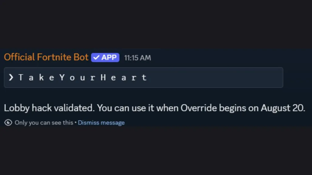 Teaser Discord di Fortnite con riferimento a Persona 5