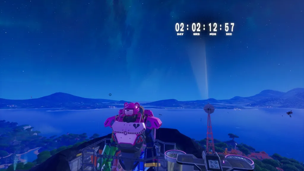 Countdown in-game per il Fortnite OG Final Showdown