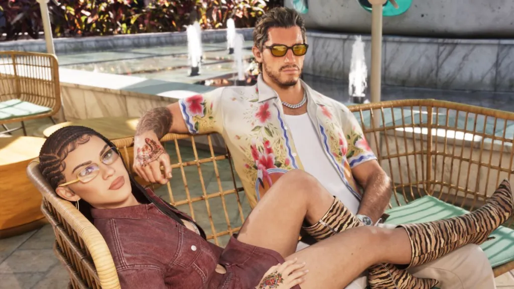 cambio personaggi GTA 6 con Jason e Lucia in azione