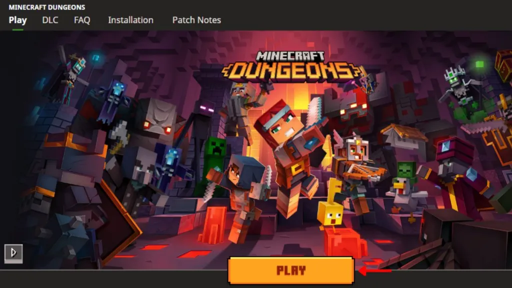 Giocatori che sbloccano la Hero Cape in Minecraft Dungeons