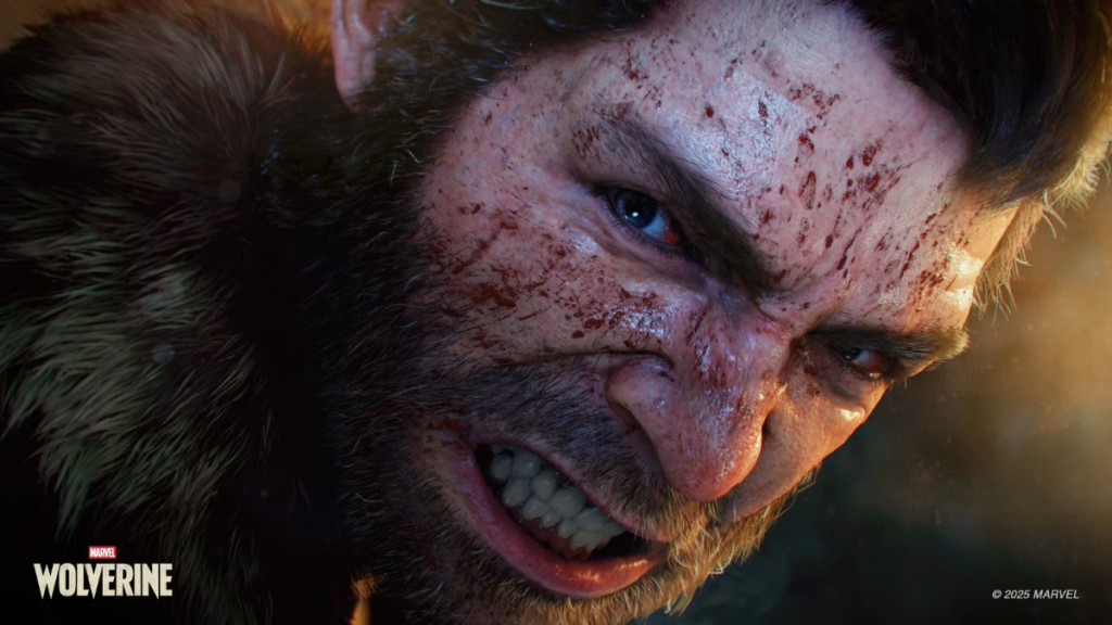 Liam McIntyre come Logan in Marvel's Wolverine, con sguardo vendicativo