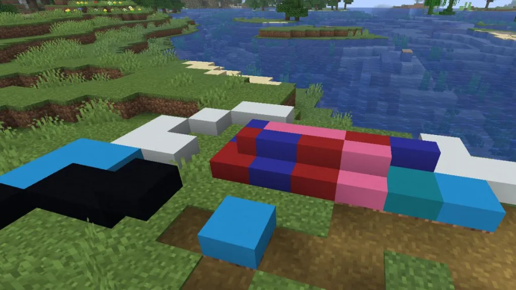 Scale e lastre in cemento di tutti i colori in Minecraft 26.3 snapshot 7