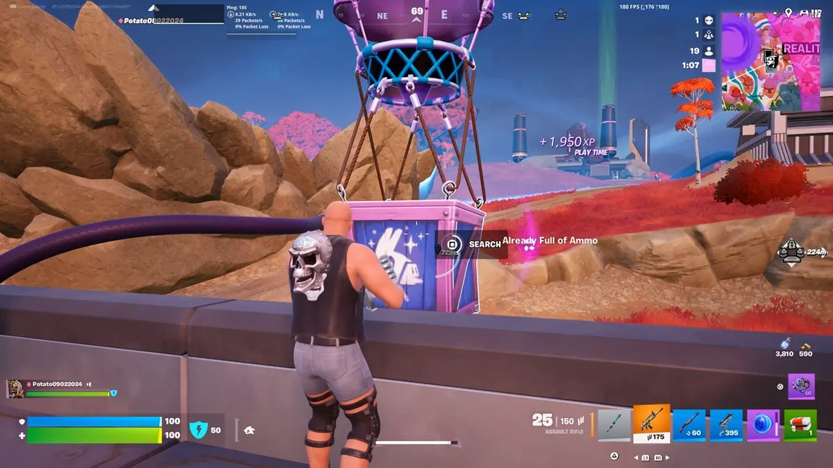Cassa Llama con 1-Up Token in Fortnite