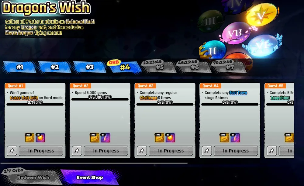 Pagina del Wish Orb 4 in Anime Expeditions