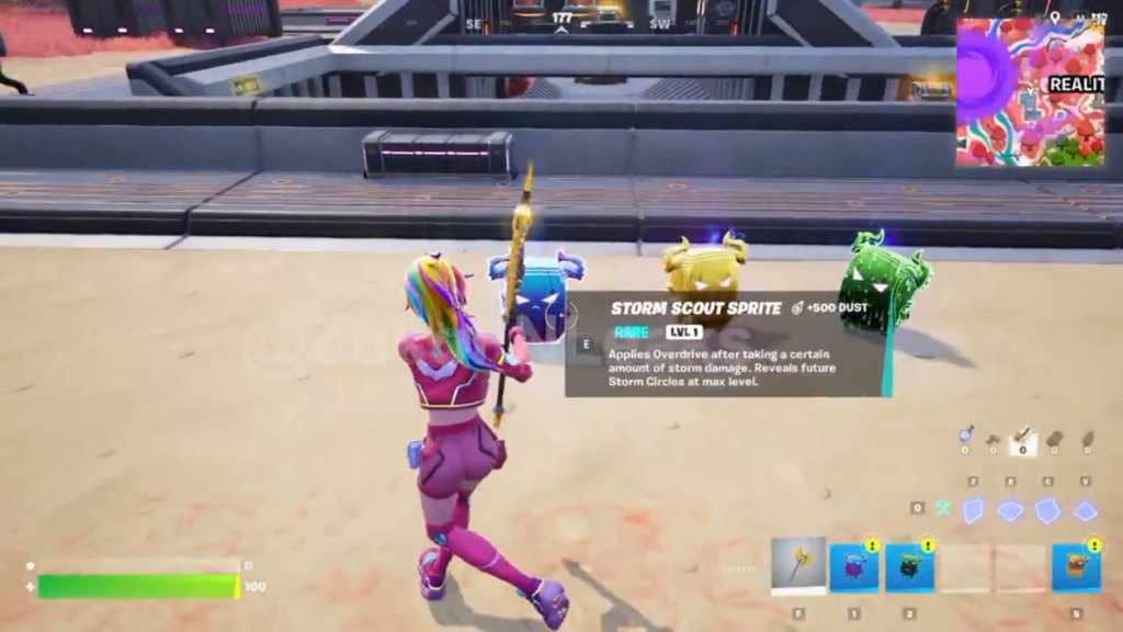 Mappa completa degli Storm Scout Sprite in Fortnite