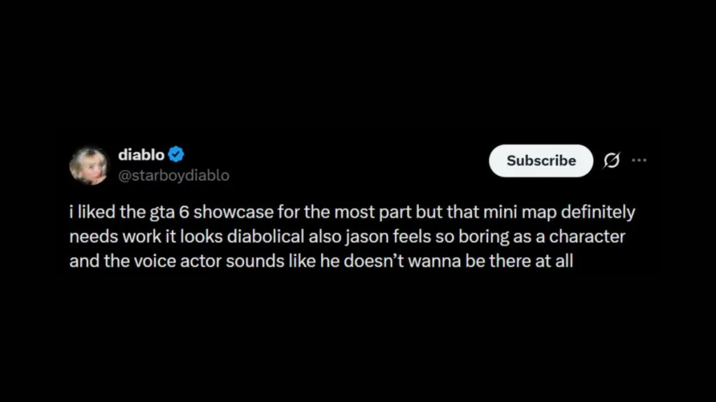 Fan di GTA 6 definiscono il personaggio Jason noioso