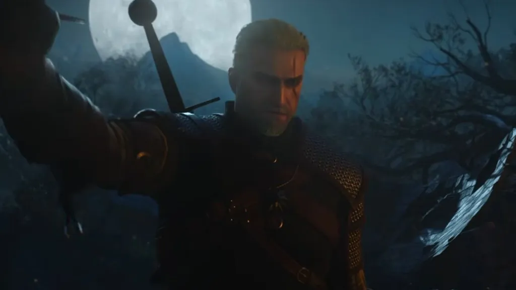 Geralt di Rivia nella nuova area Letten del DLC Songs of the Past
