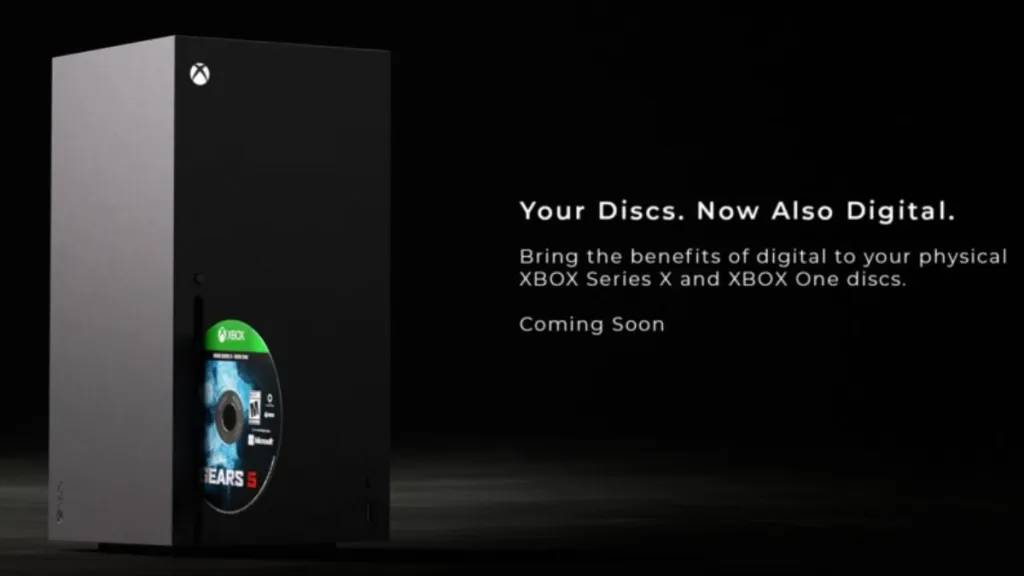 Programma Xbox per convertire i dischi in licenza digitale