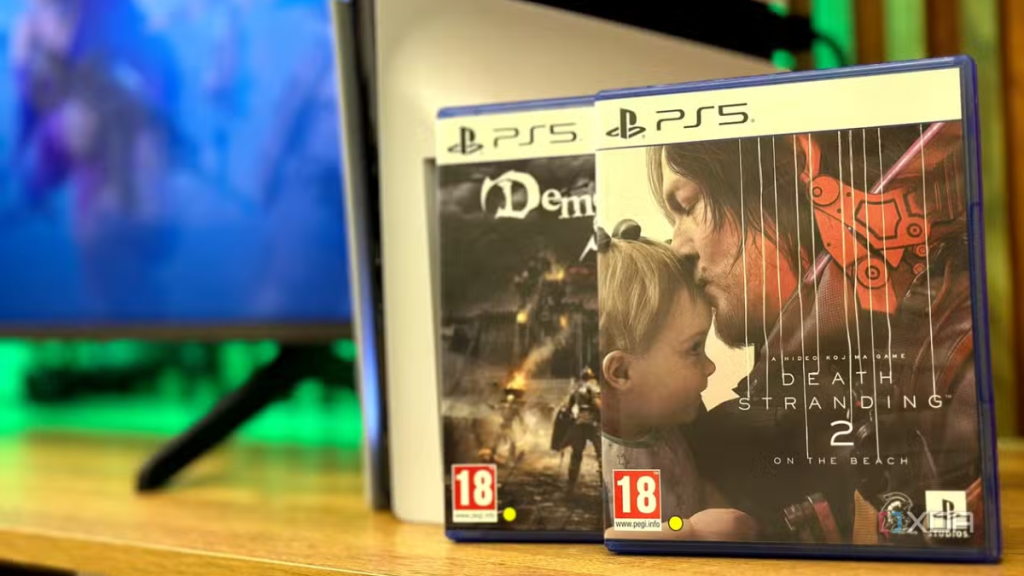 Dischi per PlayStation 5, simbolo della transizione verso il digitale