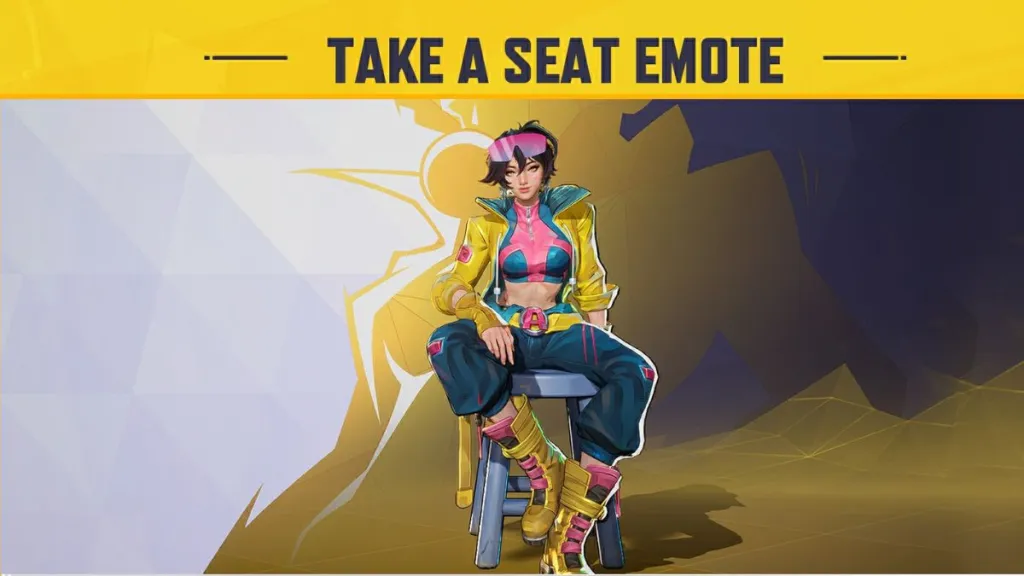 Emote Take a Seat di Jubilee in Marvel Rivals