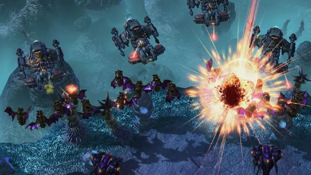 Gameplay di StarCraft, immagine rappresentativa della franchise